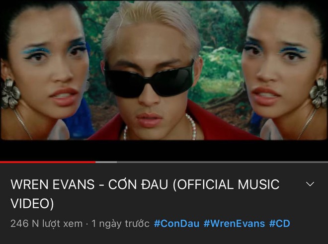 Thành tích của 3 sao Việt tung MV trong 24h qua: Lou Hoàng lọt top trending, Tóc Tiên - Wren Evans chưa thật sự bùng nổ - Ảnh 4.