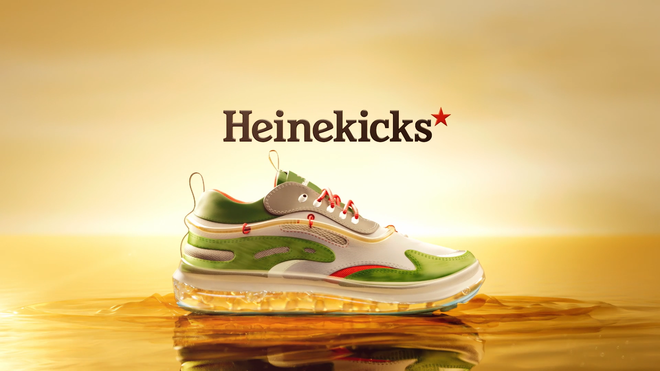 Choáng ngợp trước đôi giày độc quyền từ “cú bắt tay” của Heineken Silver X The Shoe Surgeon - Ảnh 2.