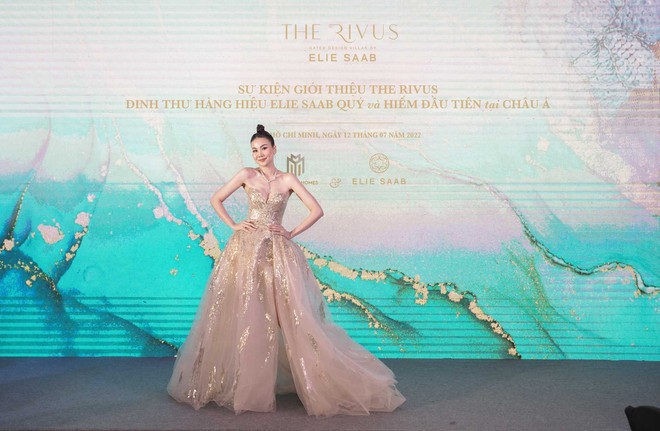 Thanh Hằng mặc đầm Haute Couture tham dự sự kiện giới thiệu dinh thự của Elie Saab - Ảnh 2.