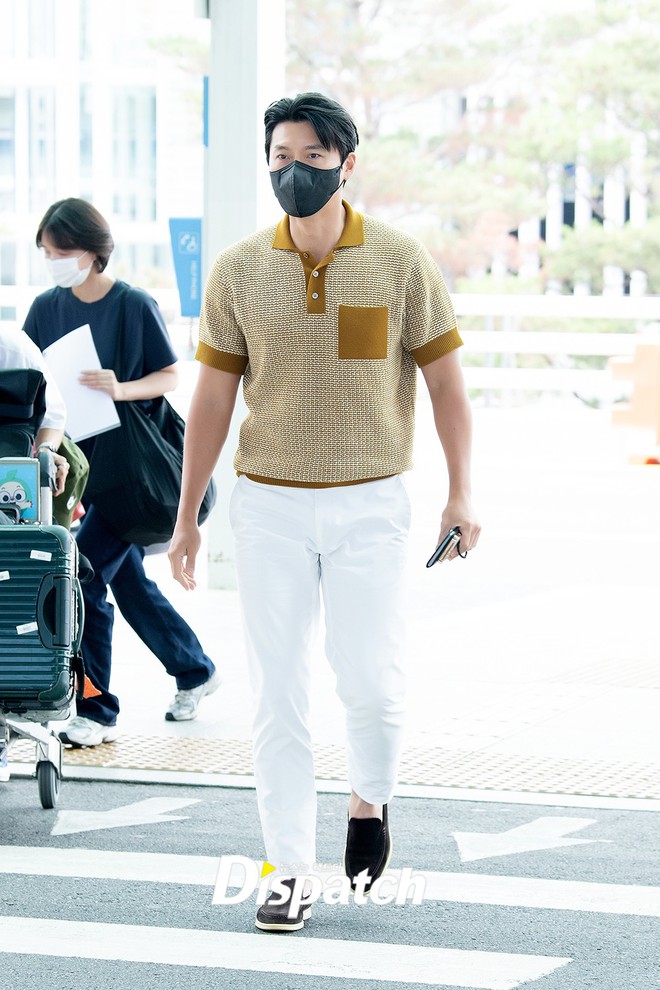 Hyun Bin lần đầu ra nước ngoài sau khi Son Ye Jin mang thai, nhìn bọng mắt là hiểu nỗi lòng bố bỉm sữa - Ảnh 2.