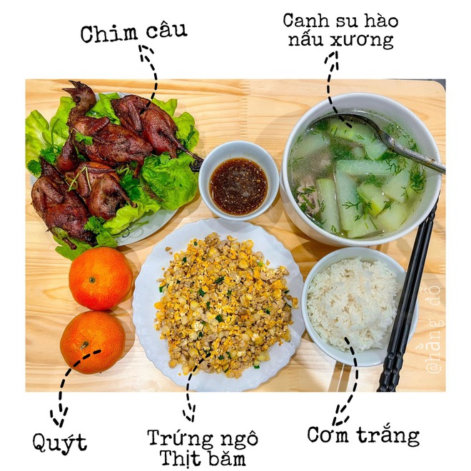 Anh chồng ngày 3 bữa nấu cơm cữ cho vợ, nhìn thực đơn ngon đẹp khiến dân tình xuýt xoa - Ảnh 9.