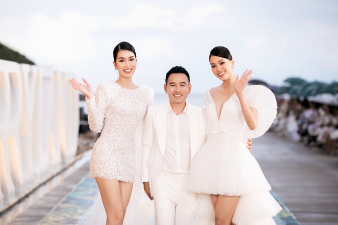 “Đã mắt” với phần trình diễn của Top 37 thí sinh Miss World Vietnam 2022 trên sàn runway dài 300m mặc cho trời mưa - Ảnh 6.