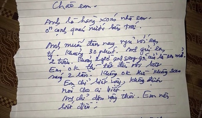 Nữ sinh viên sợ hãi thuật lại thời điểm bị người hàng xóm quấy rối xin ngủ cùng đêm nay - Ảnh 2.