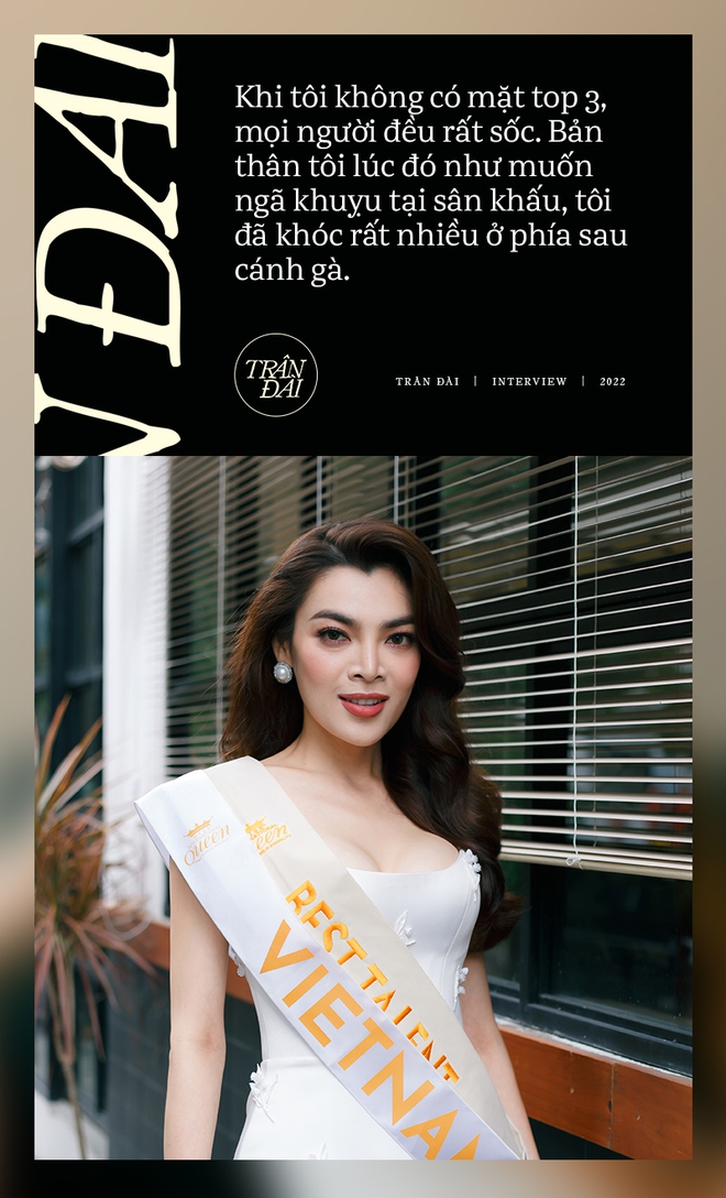 Gặp Trân Đài - Top 6 Miss International Queen 2022: Tôi khóc rất nhiều, sắp ngã khuỵu tại sân khấu vì không vào top 3 - Ảnh 4.