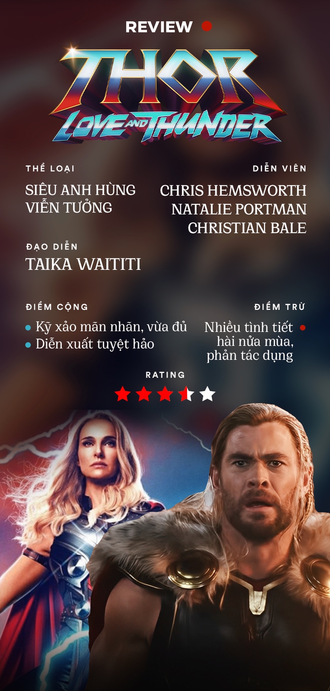 Thor: Love and Thunder - Show tạp kỹ màu mè, duyên dáng nhưng vui thôi đừng vui quá! - Ảnh 9.