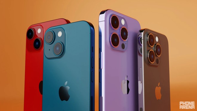 iPhone 14 Pro đẹp vô đối với 6 màu sắc mới: Chắc chắn sẽ có màu tím mộng mơ? - Ảnh 1.