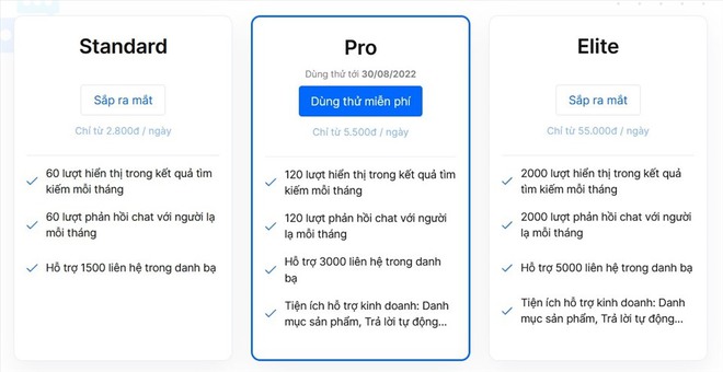 Zalo bắt đầu thu ph&iacute; người d&ugrave;ng từ h&ocirc;m nay! - Ảnh 1.