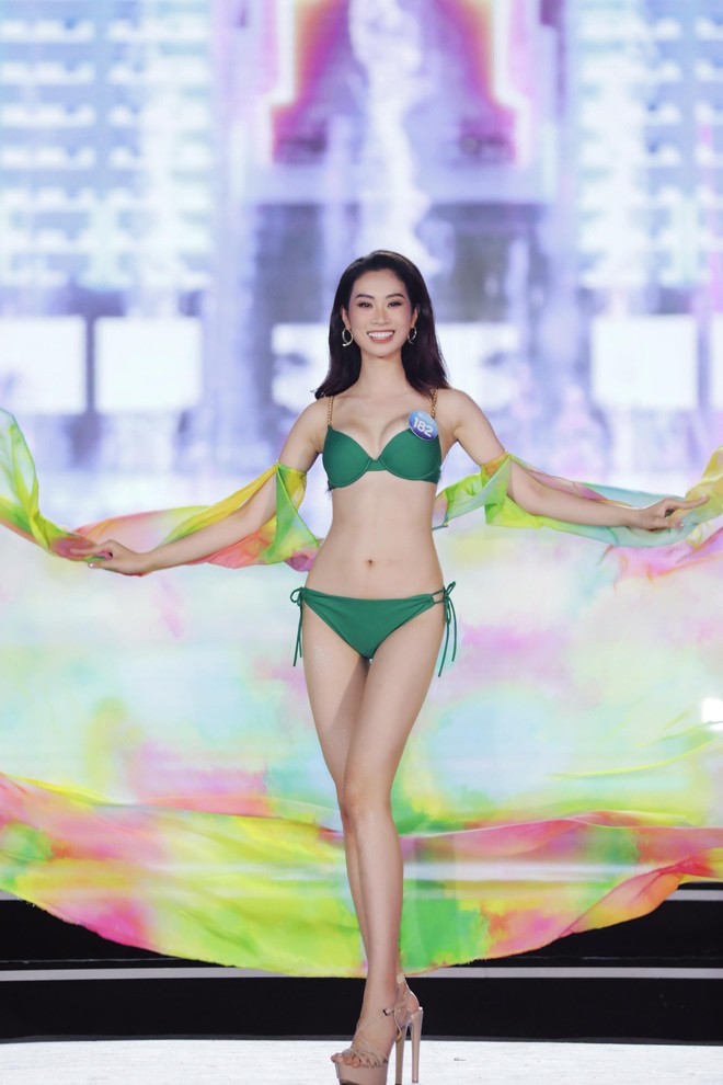 Mãn nhãn màn trình diễn bikini đẹp mắt của Top 20 Miss World Vietnam 2022 - Ảnh 6.