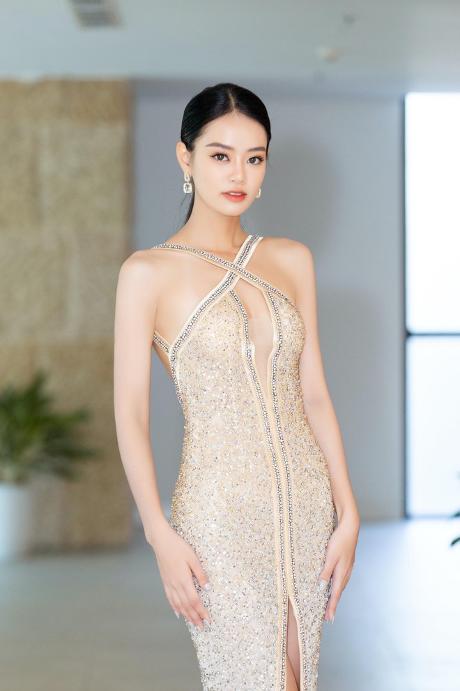 Nhan sắc xinh đẹp hút hồn của top 3 Miss World Vietnam 2022 tại sự kiện đầu tiên sau đăng quang - Ảnh 14.