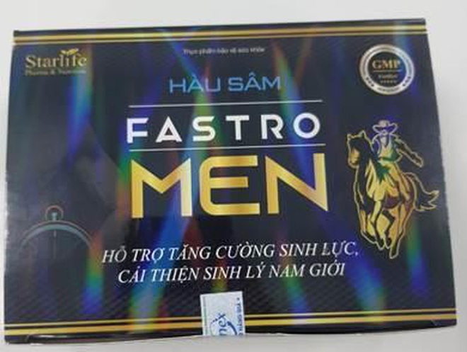 Cảnh báo: Sản phẩm thực phẩm bảo vệ sức khỏe HÀU SÂM FASTRO MEN có chứa chất cấm - Ảnh 1.