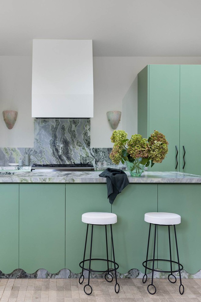 12 ý tưởng để bạn tô điểm căn bếp gia đình bằng những mảng màu xanh lá tươi mát - Ảnh 9.