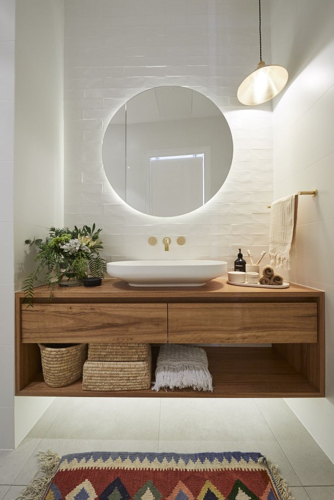 Tha hồ gom nhặt ý tưởng cho căn phòng tắm gia đình với những thiết kế ấn tượng - Ảnh 8.