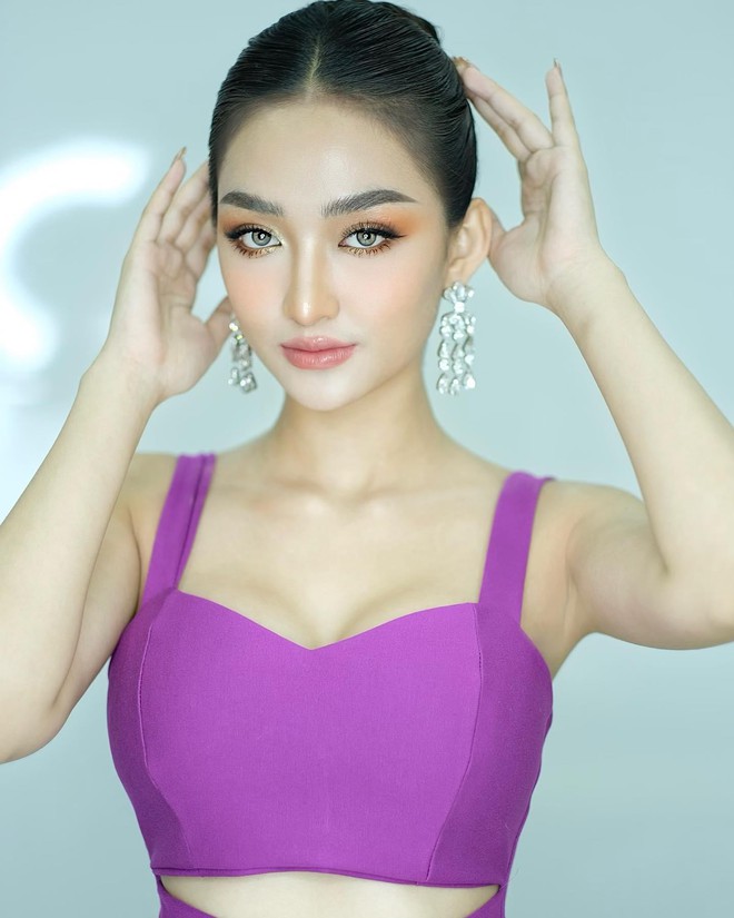 T&acirc;n Hoa hậu Ho&agrave; b&igrave;nh Campuchia lộ diện cực sexy, mặc cut-out t&aacute;o bạo kh&ocirc;ng k&eacute;m Thuỳ Ti&ecirc;n - Ảnh 4.
