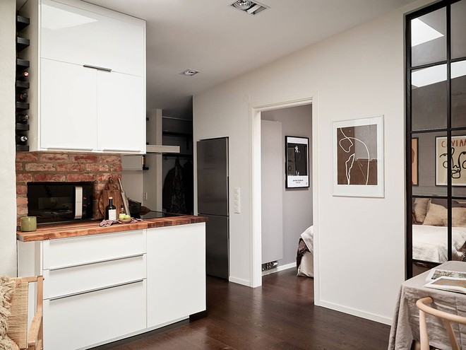 Căn hộ g&aacute;c m&aacute;i chỉ rộng 42m&sup2; nhưng g&oacute;c n&agrave;o g&oacute;c nấy cũng cực đẹp - Ảnh 9.