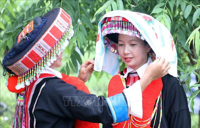 Đám cưới người Dao tại thôn Lũng Slàng - một sản phẩm du lịch mới của Lạng Sơn - Ảnh 4.