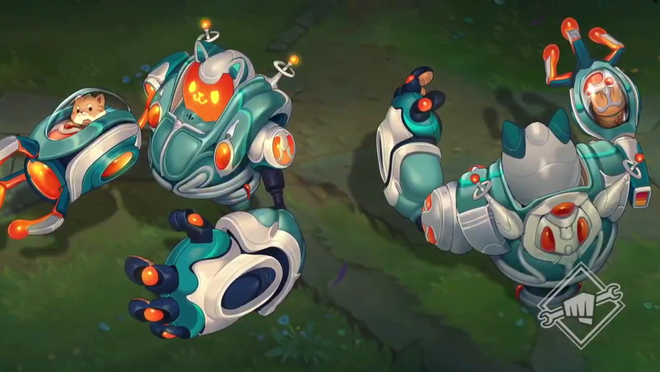 Cộng đồng phát hiện trang phục Blitzcrank Hành Tinh Diệu Kỳ có hiệu ứng có thể đánh lừa đối thủ - Ảnh 4.