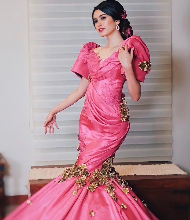 Vẻ đẹp nóng bỏng của mỹ nhân lai đăng quang Hoa hậu Trái đất Philippines 2022 - Ảnh 5.