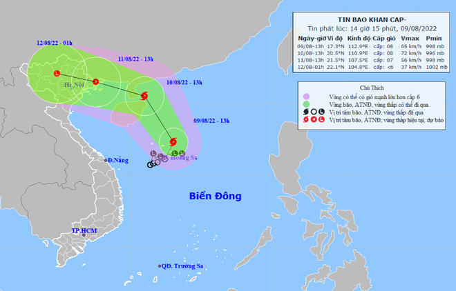 Áp thấp nhiệt đới mạnh lên thành bão số 2, Bắc Bộ mưa lớn từ chiều tối mai - Ảnh 1.