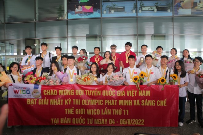 Đoàn Việt Nam gặt vàng nhiều chưa từng có tại Olympic Phát minh và Sáng chế - Ảnh 1.