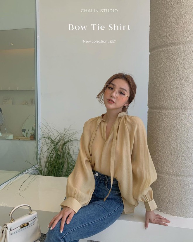 13 mẫu áo blouse đáng sắm nhất mùa Thu - Ảnh 2.