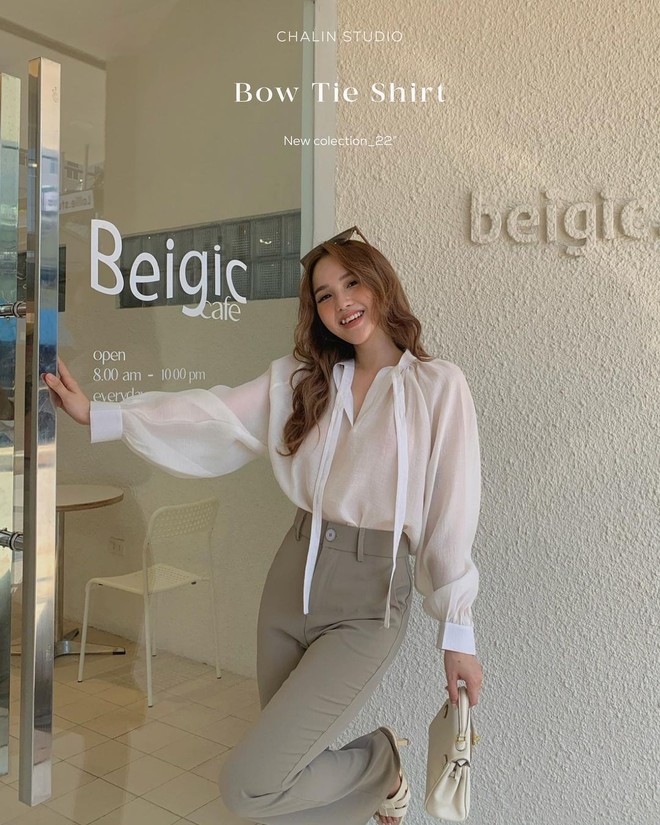 13 mẫu áo blouse đáng sắm nhất mùa Thu - Ảnh 4.