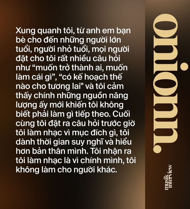 onionn.: 4 năm tôi ở M-TP, Sơn Tùng còn không làm full album, vậy nghệ sĩ khác làm sao có cơ hội? - Ảnh 13.