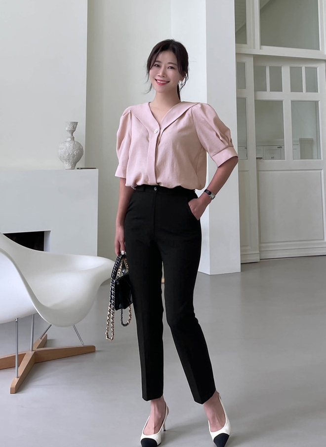 Kết hợp quần &acirc;u ống đứng với 4 kiểu &aacute;o n&agrave;y để vẻ ngo&agrave;i trẻ trung, kh&ocirc;ng sợ gi&agrave; - Ảnh 14.