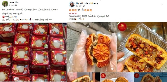 “Chợ mạng” ào ạt xả hàng bánh trung thu giá rẻ - Ảnh 1.