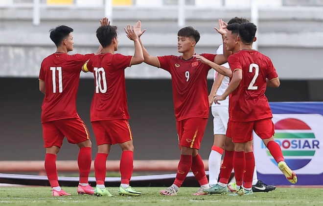 Sao trẻ V-League tỏa sáng, U20 Việt Nam thắng đậm U20 Hong Kong (Trung Quốc) - Ảnh 1.