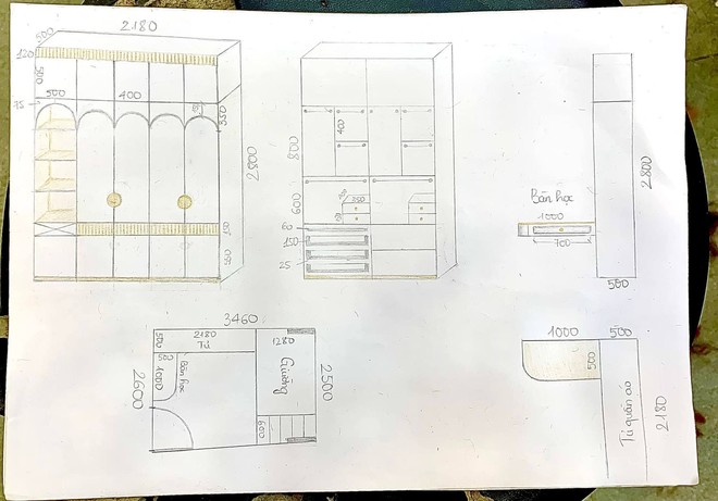 Mẹ đảm tự tay thiết kế và trang trí căn phòng riêng 10m2 cho các con - Ảnh 4.