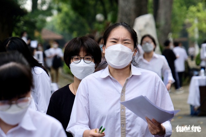 Thí sinh nữ đạt điểm gần tuyệt đối mới trúng tuyển Học viện Khoa học quân sự năm 2022 - Ảnh 1.