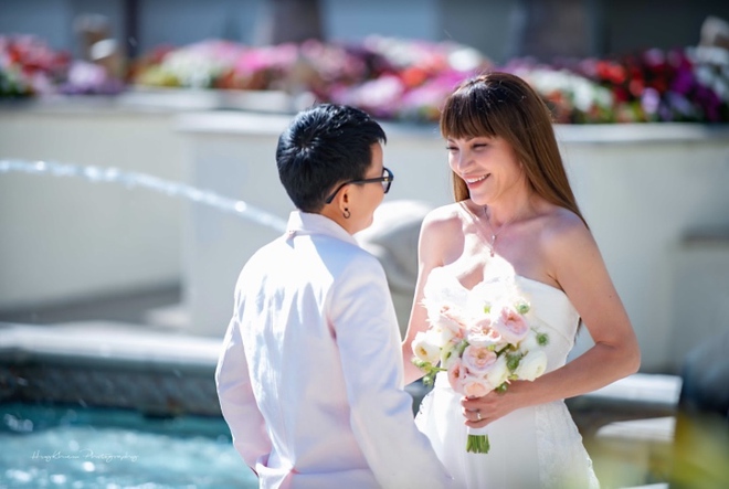 Thanh Hà - Phương Uyên công khai toàn bộ khoảnh khắc hạnh phúc trong ngày cưới - Ảnh 1.