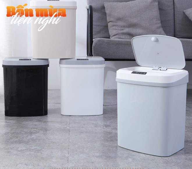 Xuất hiện th&ugrave;ng r&aacute;c cảm biến, người d&ugrave;ng kh&ocirc;ng cần đụng tay: Hiệu quả thật sự như thế n&agrave;o? - Ảnh 1.