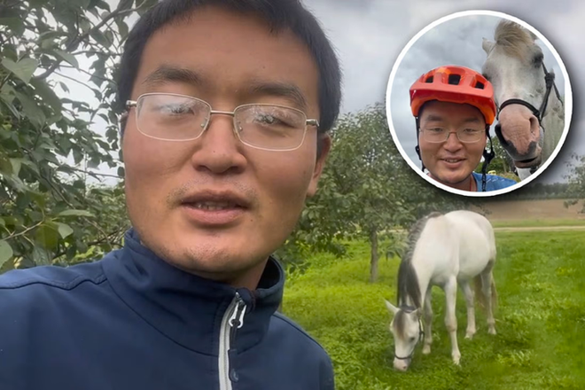Tranh cãi chuyện cưỡi ngựa từ châu Âu về Trung Quốc bị tố ngược đãi động vật - Ảnh 1.