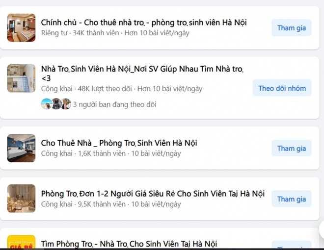 Tân sinh viên chật vật tìm nhà trọ ở Hà Nội - Ảnh 2.