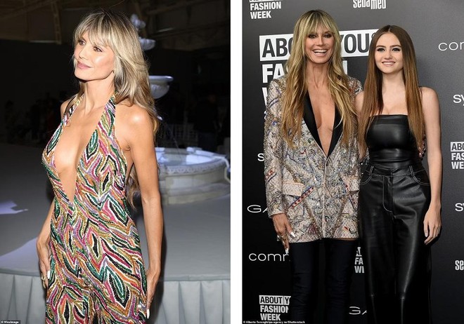 Heidi Klum chuộng mốt xẻ sâu ở tuổi 49 - Ảnh 3.