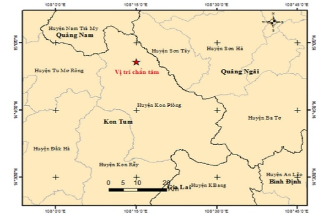 Kon Tum động đất mạnh ngay trước thềm đón bão Noru - Ảnh 1.