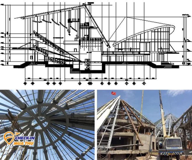Ở Bạc Li&ecirc;u c&oacute; một nh&agrave; h&aacute;t kiến tr&uacute;c v&ocirc; c&ugrave;ng đặc biệt, lấy cảm hứng từ biểu tượng người Việt Nam - Ảnh 3.