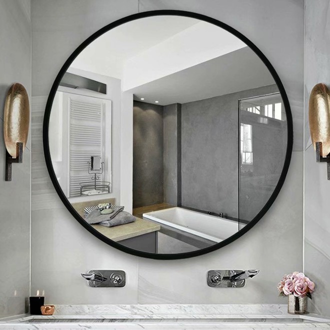 Kiểu gương trang trí giúp phòng tắm trở thành không gian cực thư giãn - Ảnh 7.