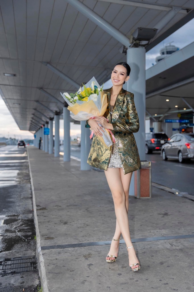 Ngỡ ng&agrave;ng với h&igrave;nh ảnh &Aacute; hậu Bảo Ngọc k&eacute;m sắc tại Hoa hậu Li&ecirc;n lục địa - Ảnh 7.