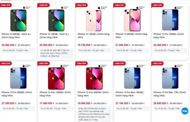 Loạt điện thoại iPhone rớt gi&aacute; cực mạnh, xuống mức thấp kỷ lục - Ảnh 2.