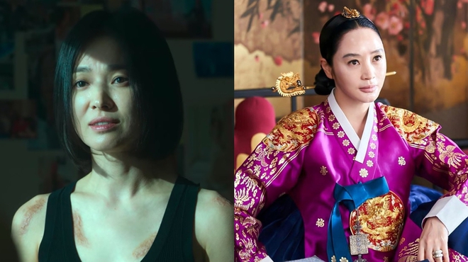 Thị hậu Baeksang 2023: Song Hye Kyo lột xác nhưng netizen đồng loạt gọi tên một người - Ảnh 1.