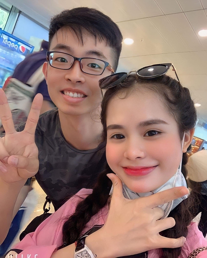 T&igrave;nh cờ chạm mặt ở s&acirc;n bay, c&ocirc; g&aacute;i kết ch&agrave;ng trai ngoại quốc điểm 10 - Ảnh 2.