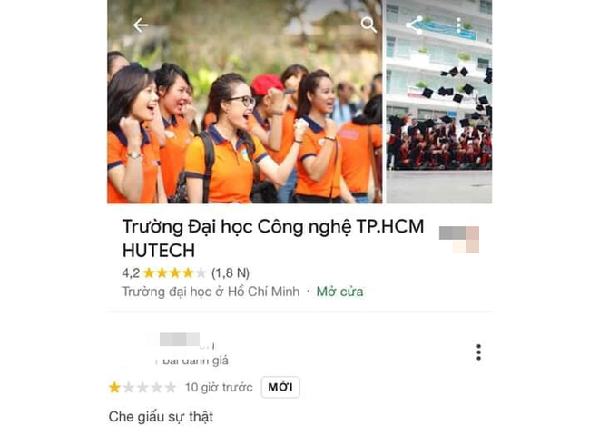 Trường đại học l&ecirc;n tiếng xin d&acirc;n mạng ngừng tấn c&ocirc;ng v&igrave; bị nhận nhầm l&agrave; trường HUFLIT - Ảnh 2.