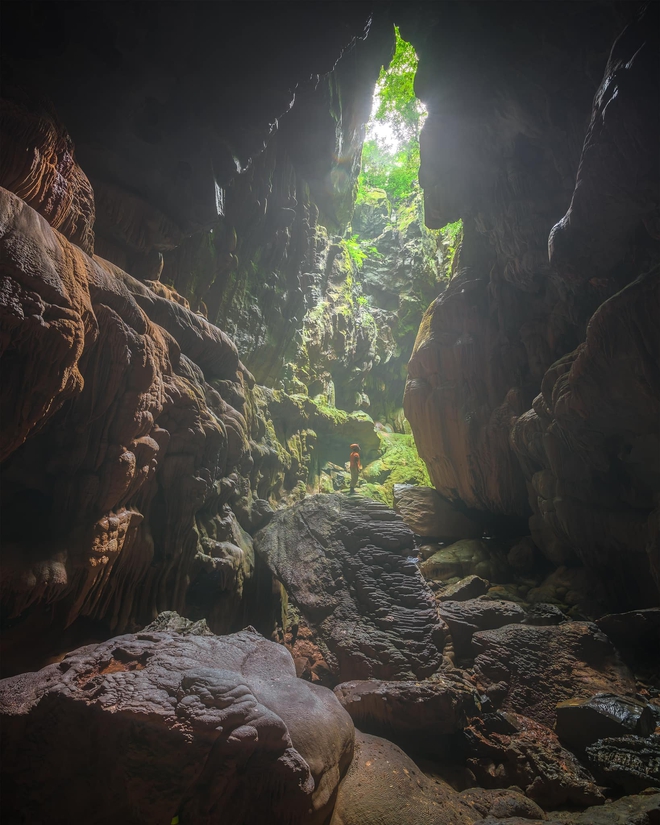 Có gì ở hung Thoòng, hệ thống hang động tự nhiên mới được khai thác đón khách du lịch ở Quảng Bình - Ảnh 5.