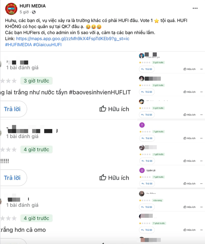 Trường đại học l&ecirc;n tiếng xin d&acirc;n mạng ngừng tấn c&ocirc;ng v&igrave; bị nhận nhầm l&agrave; trường HUFLIT - Ảnh 1.