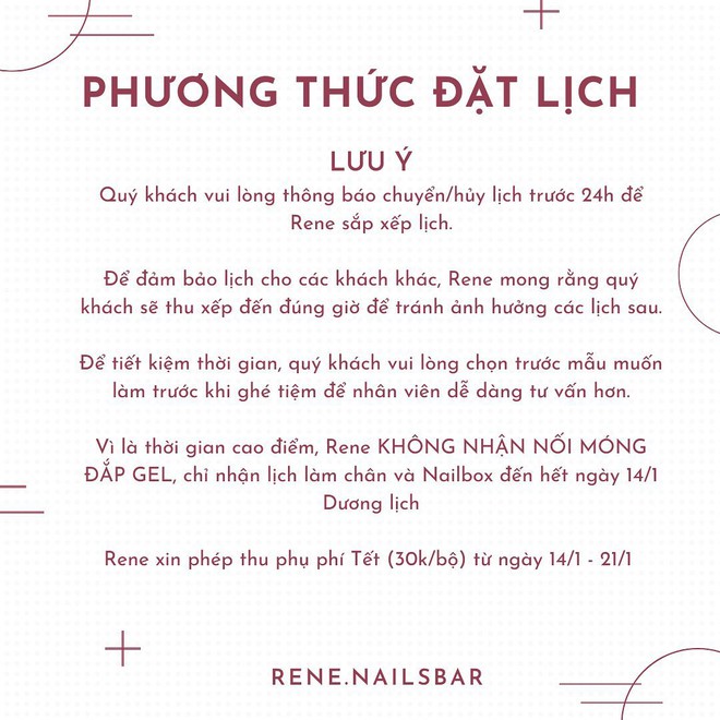 Update lịch làm móng Tết của các tiệm nail Hà Nội: nơi nhận khách đến 30 Âm lịch, phụ thu từ 30 - 50k/bộ - Ảnh 13.