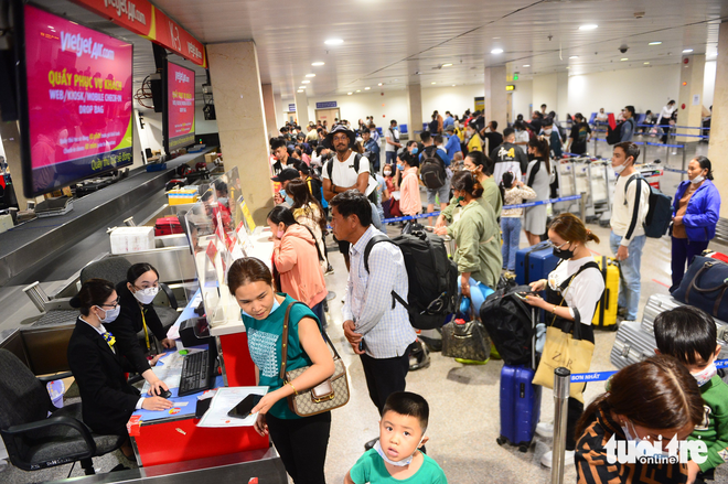 125.000 kh&aacute;ch/ng&agrave;y, sẽ c&oacute; nhiều chuyến bay trễ chuyến ở T&acirc;n Sơn Nhất? - Ảnh 1.