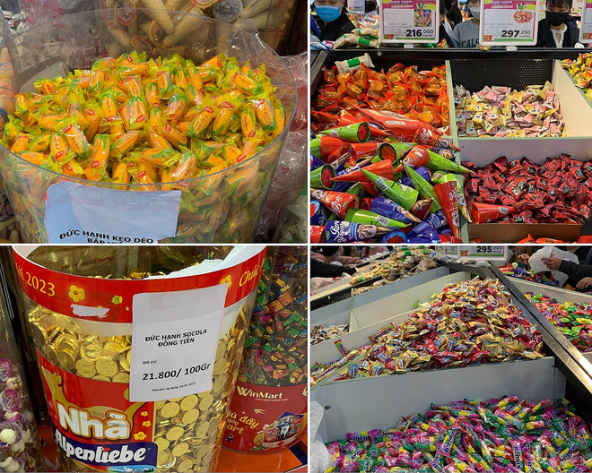 Ra si&ecirc;u thị mới biết b&aacute;nh kẹo c&acirc;n hot thế n&agrave;o dịp Tết: Người mua đ&ocirc;ng nườm nượp v&igrave; đủ loại, gi&aacute; th&igrave; hợp l&yacute; - Ảnh 5.