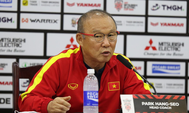 HLV Park Hang-seo: Tuyển Việt Nam buộc phải thắng Myanmar để đứng đầu bảng - Ảnh 1.